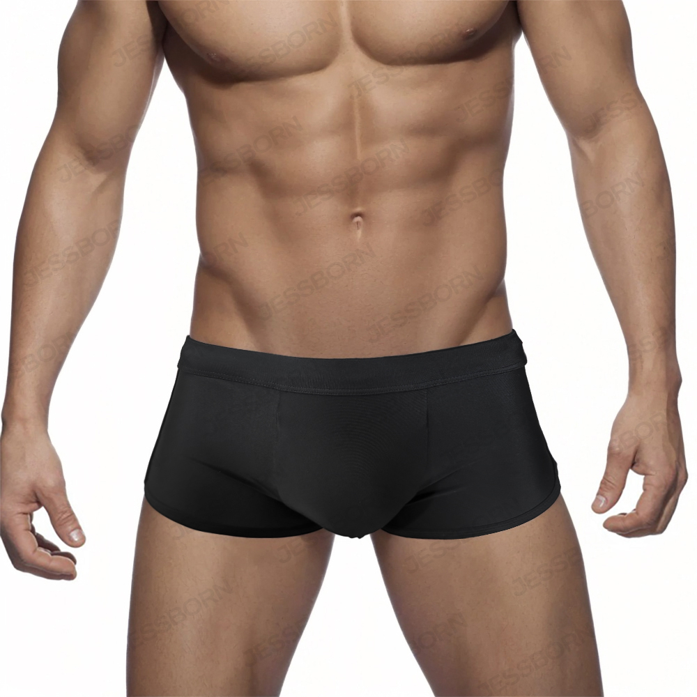 Sexy Mens Swimming Trunks Soli - Swim Trunk Quick Dry ulasan dan harga