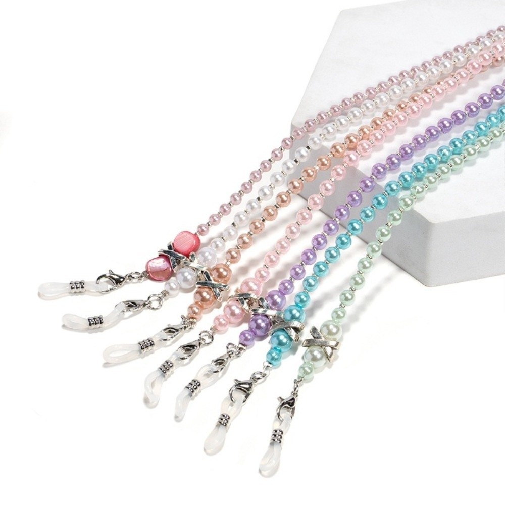 Beaded Eyeglasses Chain Anti F - Sunglass Retainer Cord ulasan dan harga