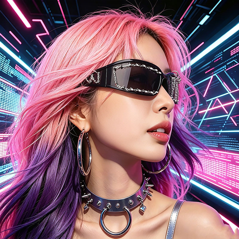 New Fashionable Handmade Punk  - Sunglass Retainer Cord ulasan dan harga