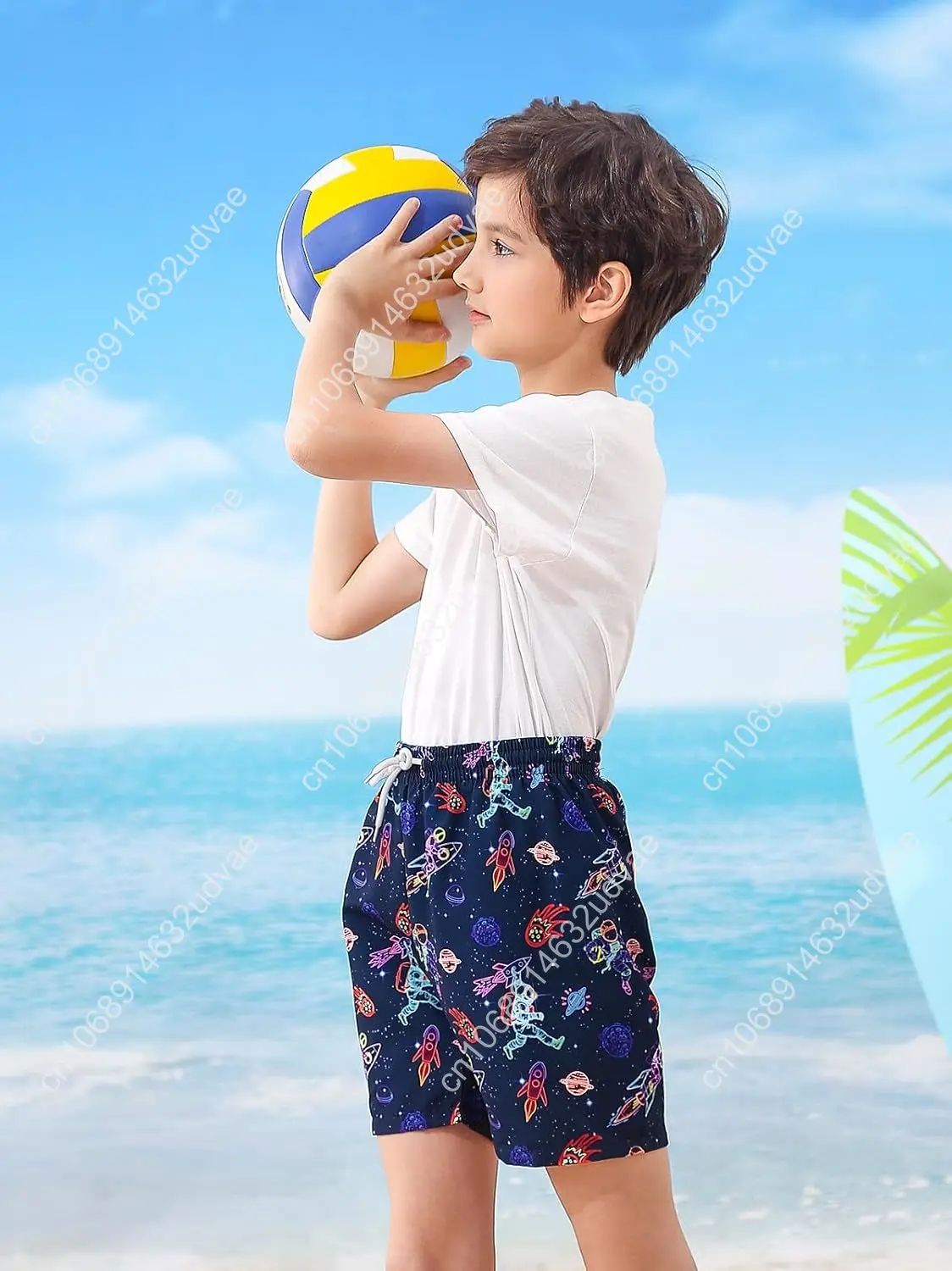 Little Boys Swim Trunks with B - Swim Trunk Quick Dry ulasan dan harga